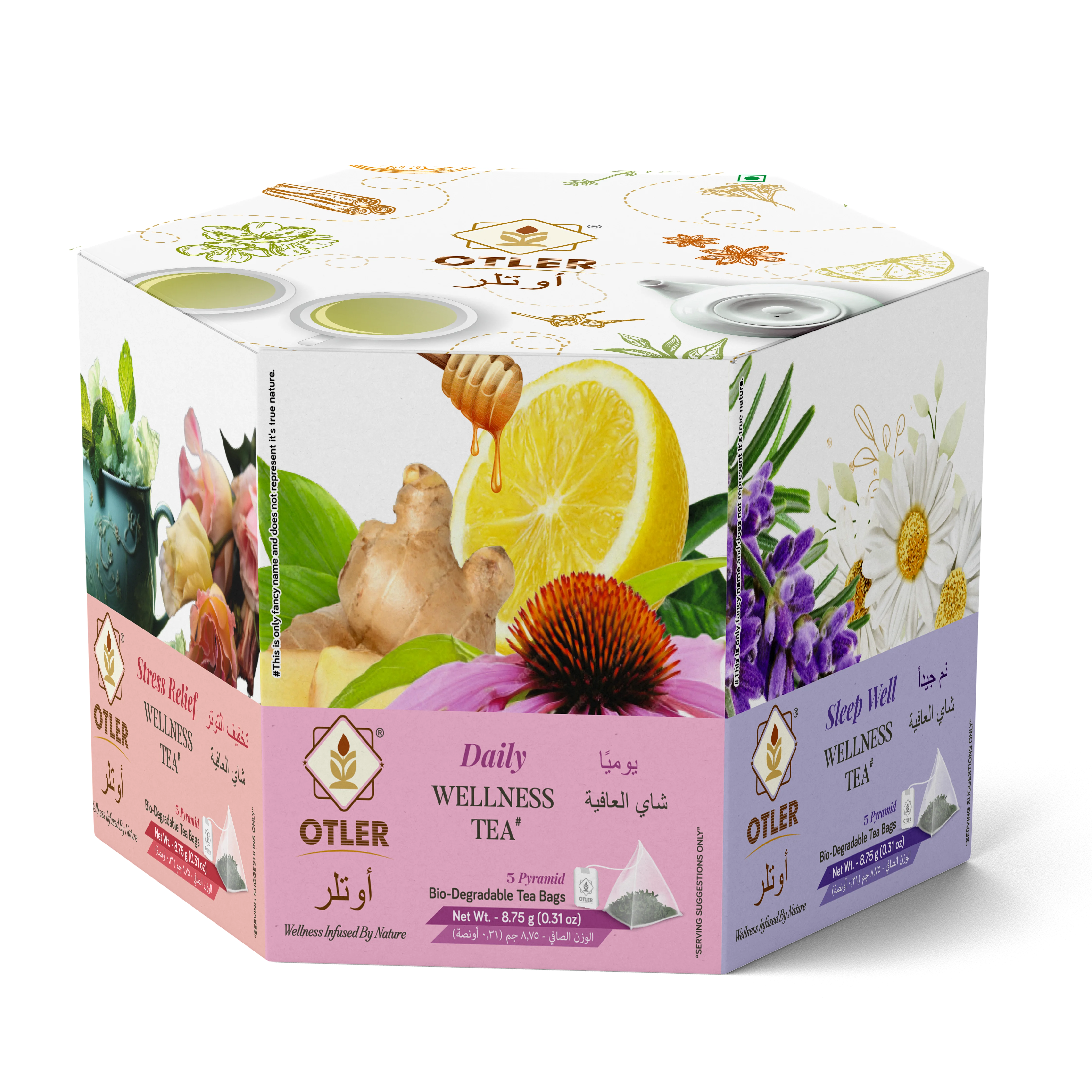 Wellness Hexagon Gift Box